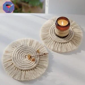Dessous de Verre Macramé