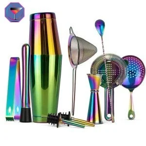 Kit Cocktail Shaker Boston Chrome