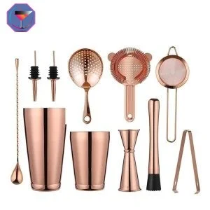 Kit Cocktail Shaker Boston Rose Gold