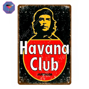 Plaque Déco Havana Club