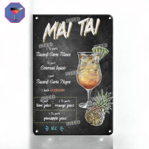 Plaque Déco Mai Tai