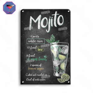 Plaque Déco Mojito