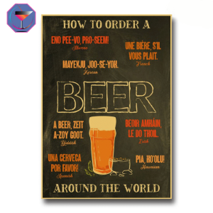 Poster Kraft How To Order a Beer