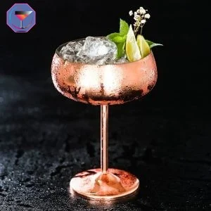 Verre Cocktail Coupe Cuivre