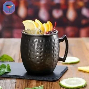 Verre Moscow Mule Noir