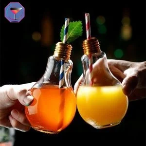 2 Verres Originaux Ampoules