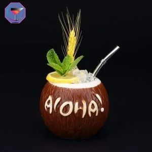 Verre Tiki Aloha